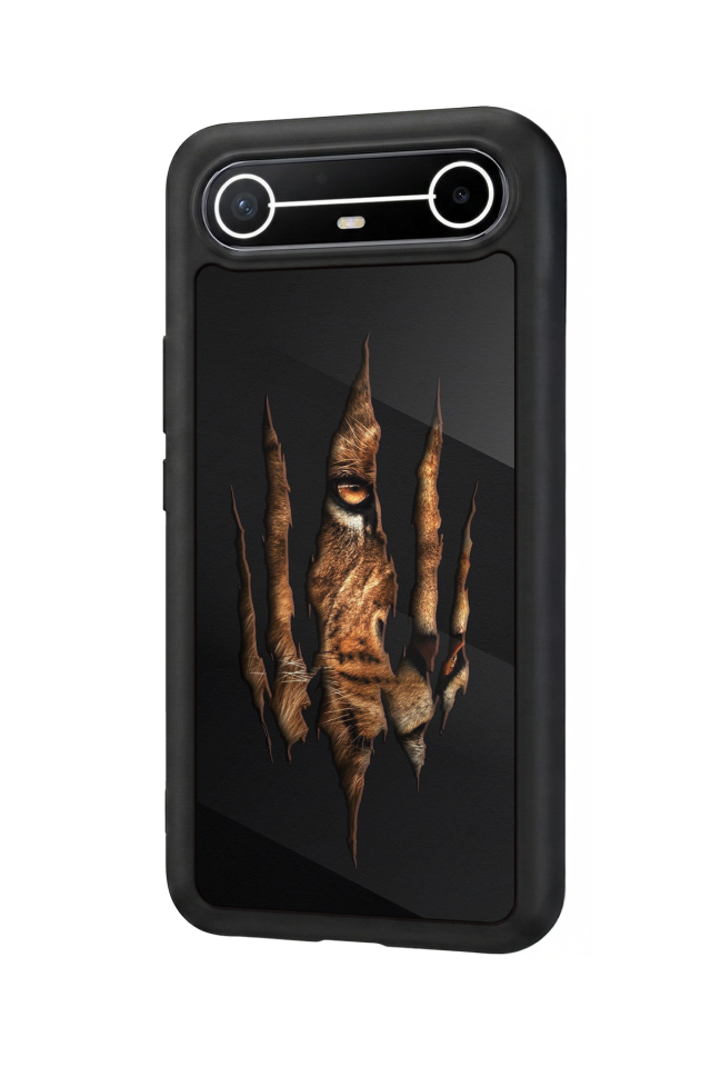 Tecno Spark Slim 5G Uyumlu Aslan Tasarımlı Glossy Premium Kılıf