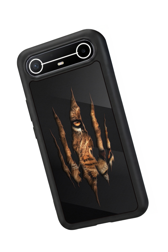 Tecno Spark Slim 5G Uyumlu Aslan Tasarımlı Glossy Premium Kılıf