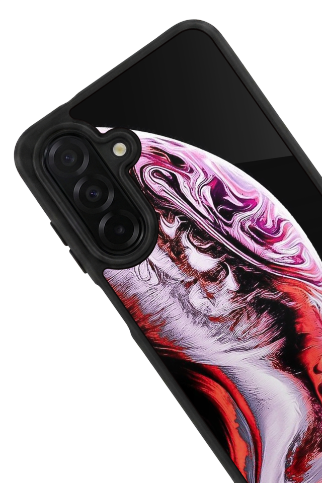 Samsung Galaxy A56 Uyumlu Ay Tasarımlı Glossy Premium Kılıf