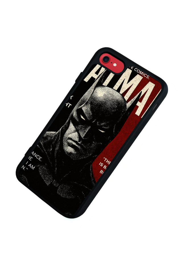 iPhone 8 Uyumlu Batman Tasarımlı Glossy Premium Kılıf