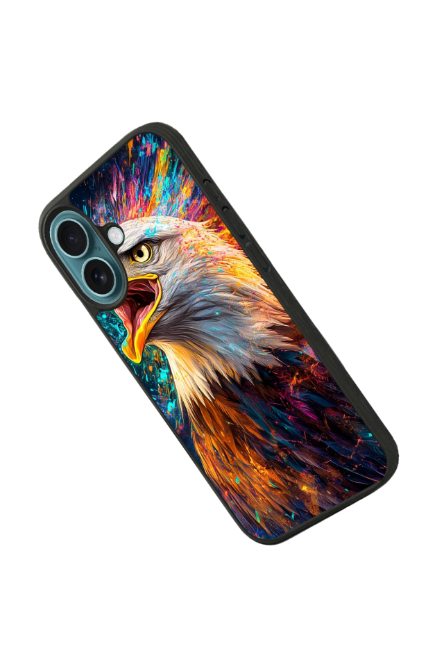 iPhone 16 Uyumlu Besiktas Tasarımlı Glossy Premium Kılıf