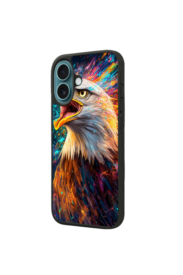 iPhone 16 Uyumlu Besiktas Tasarımlı Glossy Premium Kılıf