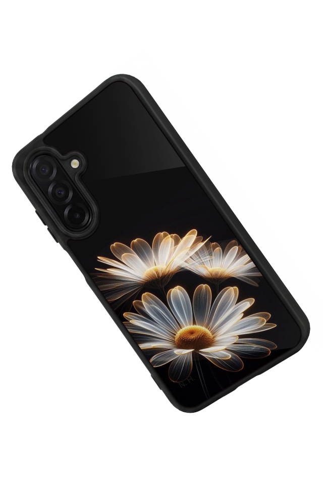 Samsung Galaxy A26 Uyumlu Cicek Tasarımlı Glossy Premium Kılıf