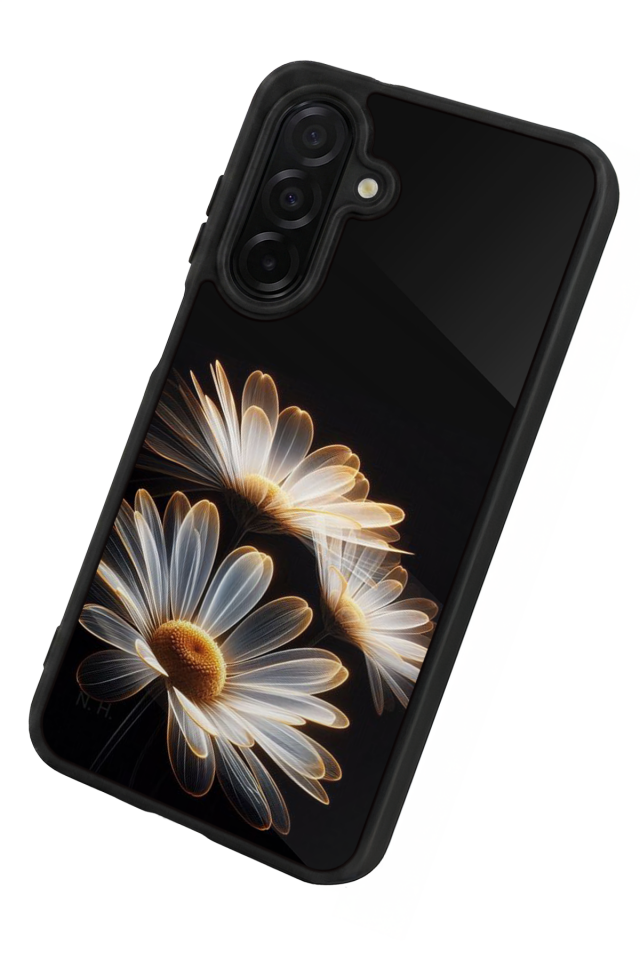 Samsung Galaxy A26 Uyumlu Cicek Tasarımlı Glossy Premium Kılıf