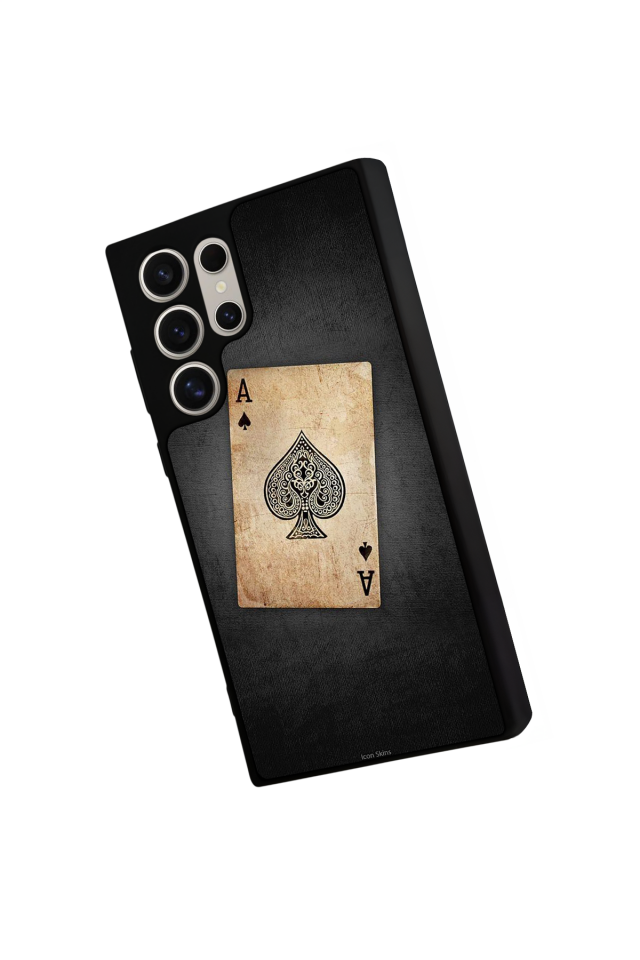 Samsung Galaxy S23 Ultra Uyumlu Kart Tasarımlı Glossy Premium Kılıf