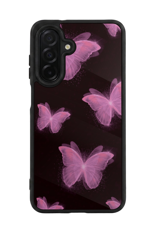 Samsung Galaxy A36 Uyumlu Kelebek Tasarımlı Glossy Premium Kılıf