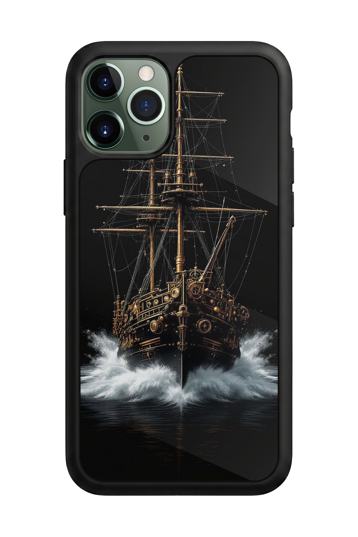 iPhone 11 Pro Uyumlu Korsan Tasarımlı Glossy Premium Kılıf