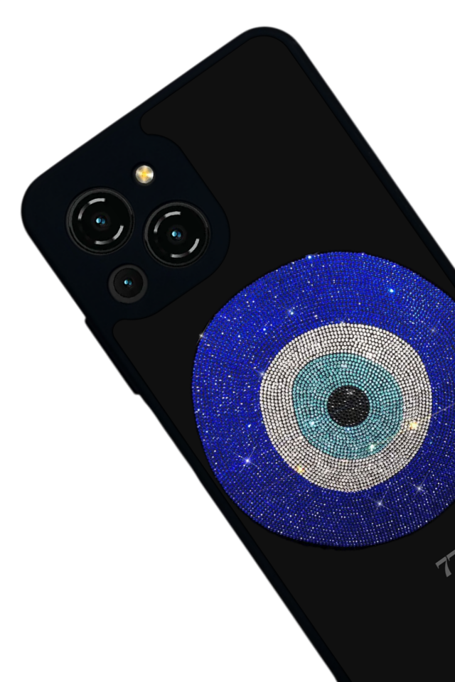 Reeder S23 Pro Max Uyumlu Nazar Tasarımlı Glossy Premium Kılıf