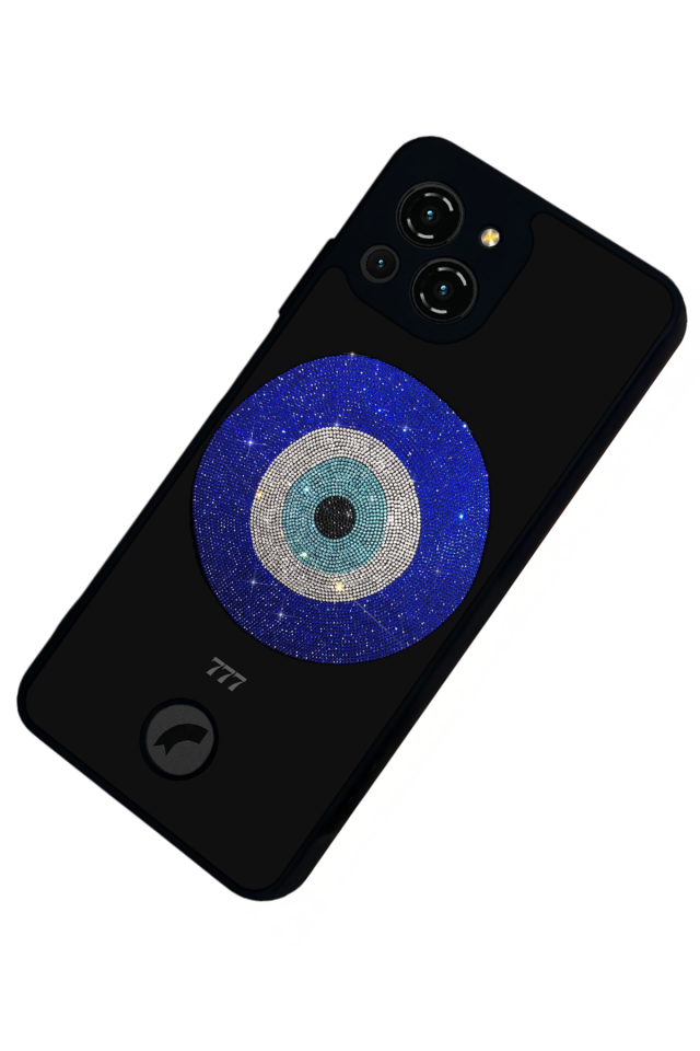 Reeder S23 Pro Max Uyumlu Nazar Tasarımlı Glossy Premium Kılıf