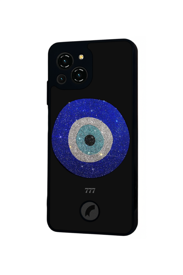 Reeder S23 Pro Max Uyumlu Nazar Tasarımlı Glossy Premium Kılıf