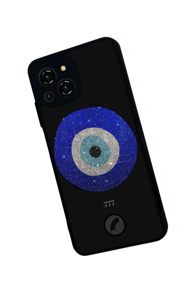 Reeder S23 Pro Max Uyumlu Nazar Tasarımlı Glossy Premium Kılıf