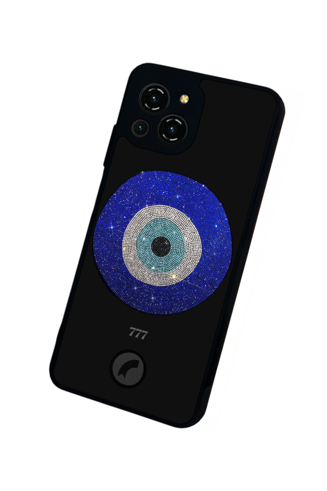 Reeder S23 Pro Max Uyumlu Nazar Tasarımlı Glossy Premium Kılıf