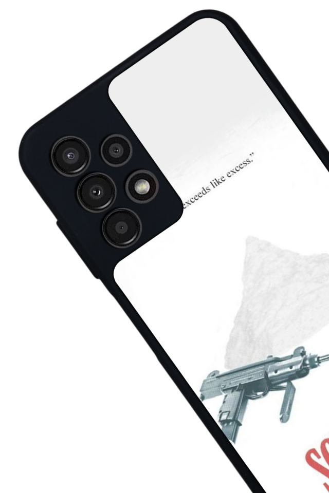 Samsung Galaxy A23 Uyumlu Scarface Tasarımlı Glossy Premium Kılıf
