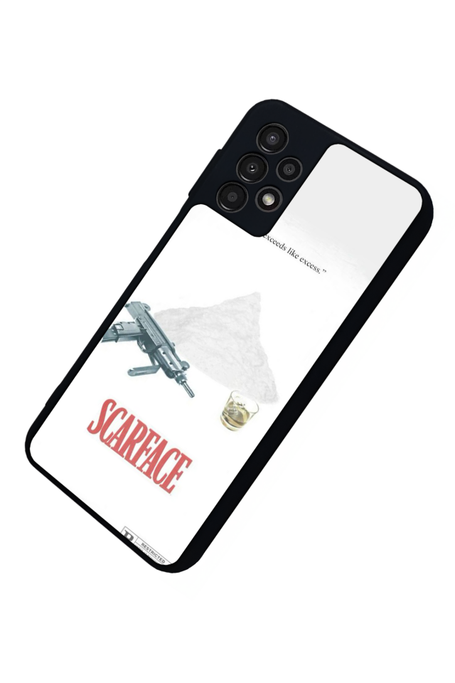 Samsung Galaxy A23 Uyumlu Scarface Tasarımlı Glossy Premium Kılıf