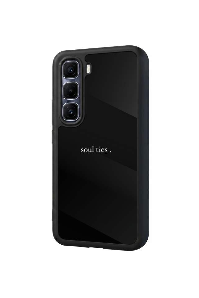 Infinix Hot 60 Pro Plus Uyumlu SOUL Tasarımlı Glossy Premium Kılıf