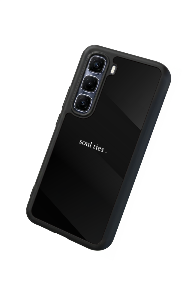 Infinix Hot 60 Pro Plus Uyumlu SOUL Tasarımlı Glossy Premium Kılıf