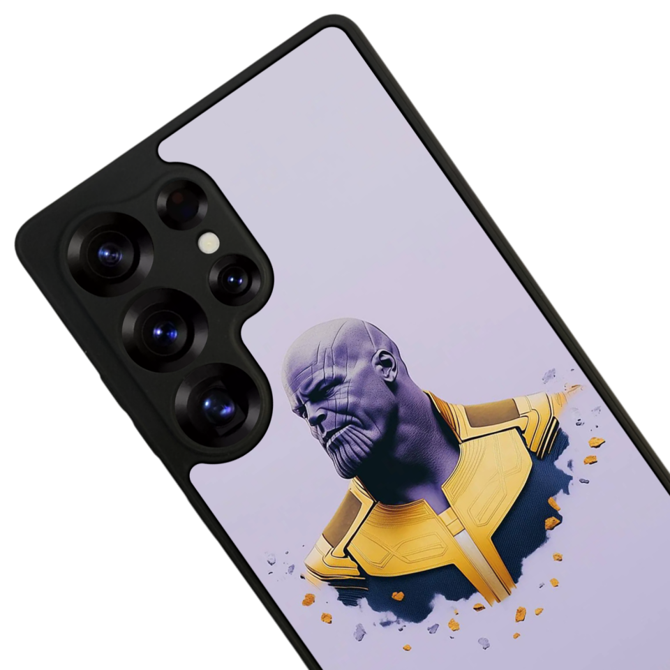 Samsung Galaxy S25 Ultra Uyumlu Thanos Tasarımlı Glossy Premium Kılıf