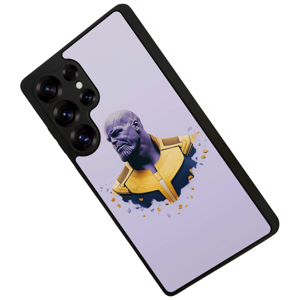 Samsung Galaxy S25 Ultra Uyumlu Thanos Tasarımlı Glossy Premium Kılıf