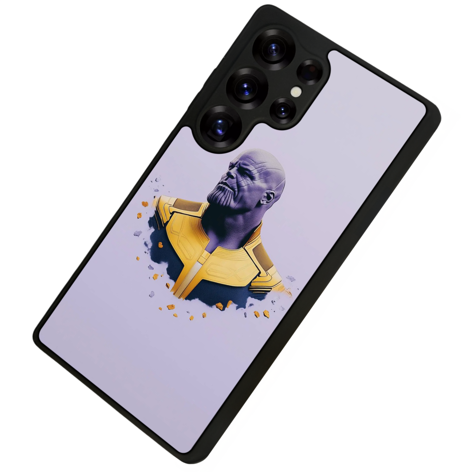 Samsung Galaxy S25 Ultra Uyumlu Thanos Tasarımlı Glossy Premium Kılıf