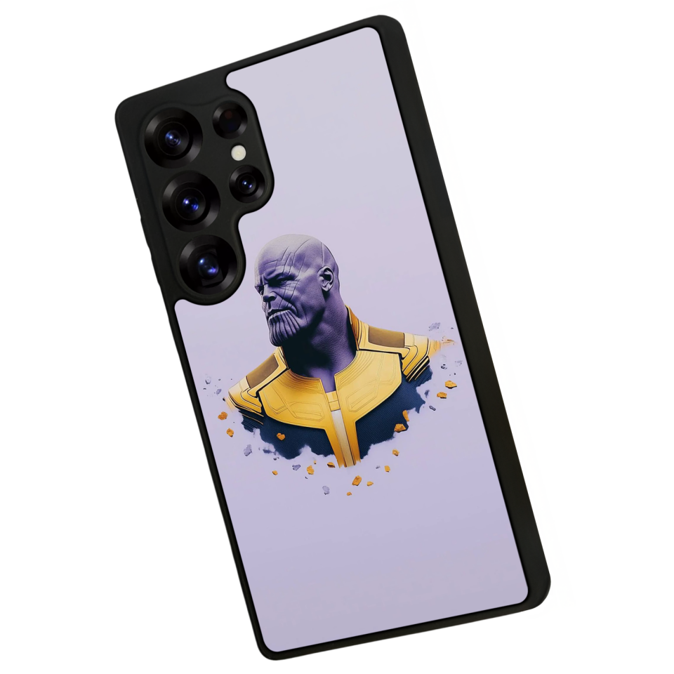 Samsung Galaxy S25 Ultra Uyumlu Thanos Tasarımlı Glossy Premium Kılıf