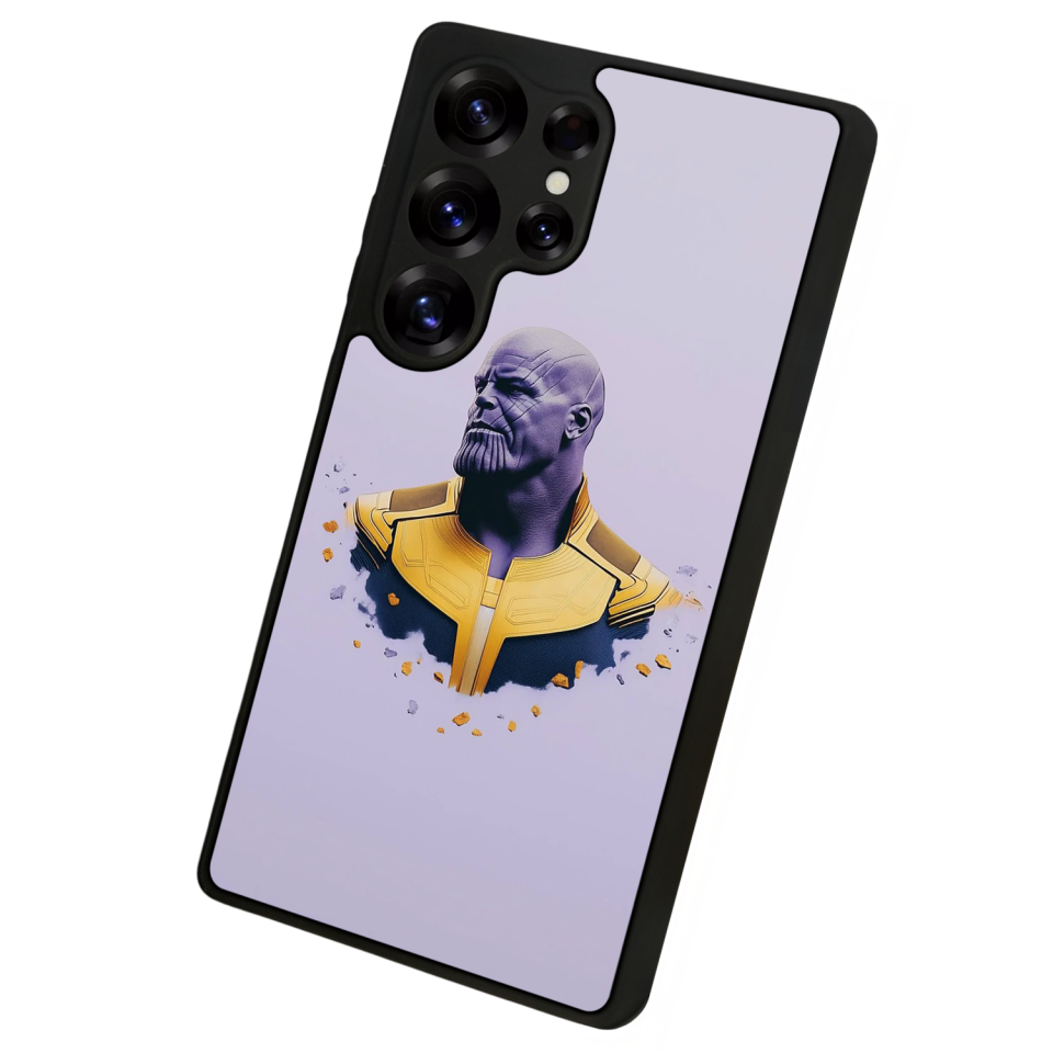 Samsung Galaxy S25 Ultra Uyumlu Thanos Tasarımlı Glossy Premium Kılıf