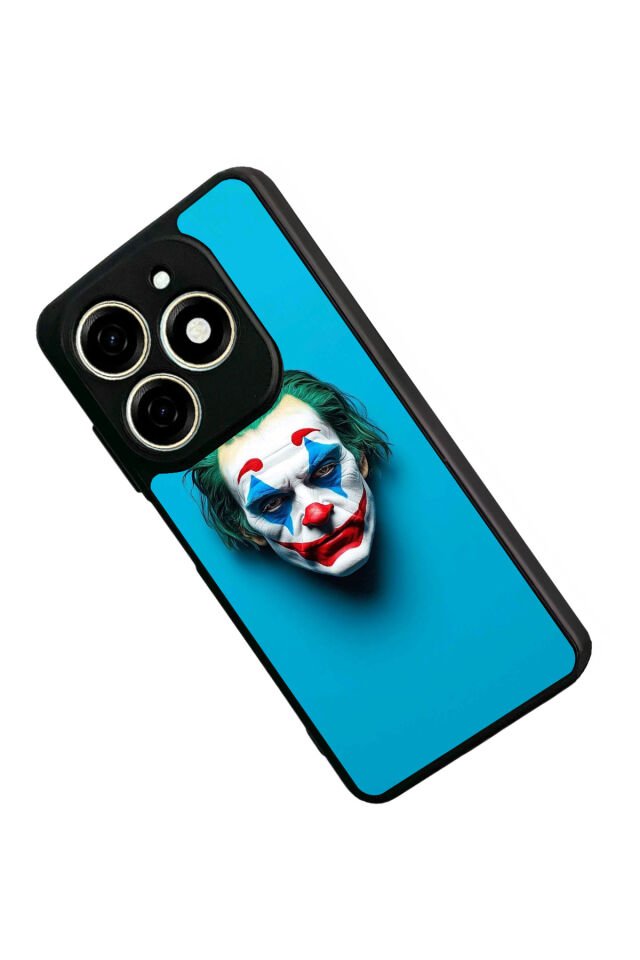 Infınıx Smart 8 Pro Uyumlu Joker Tasarımlı Glossy Premium Kılıf