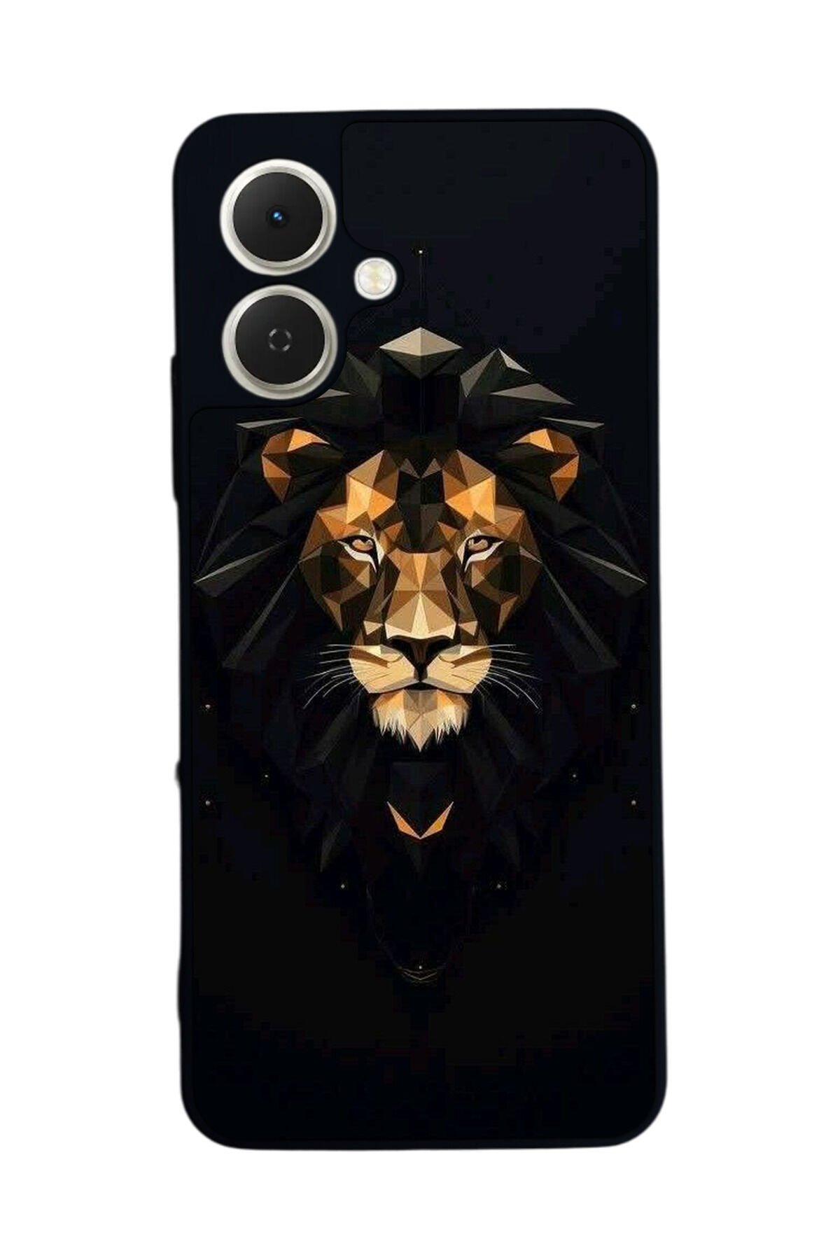 Tecno Spark GO 2 Uyumlu Aslan Tasarımlı Glossy Premium Kılıf