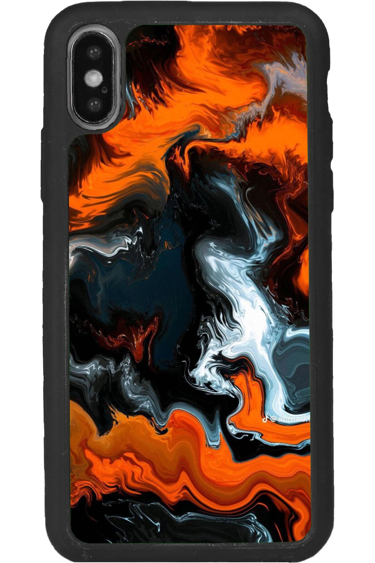 iPhone XS Max Uyumlu Mat Siyah uyumlu Kılıf – Yumuşak Silikon, Koruyucu, Şok Emici Kapak