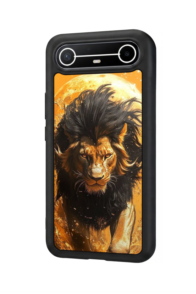 Tecno Spark Slim 5G Uyumlu Aslan Tasarımlı Glossy Premium Kılıf