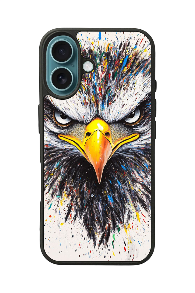 iPhone 16 Uyumlu Besiktas Tasarımlı Glossy Premium Kılıf