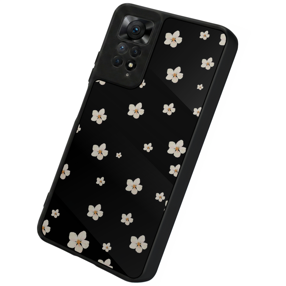 Xiaomi Redmi Note 12 Pro Uyumlu Cicek Tasarımlı Glossy Premium Kılıf