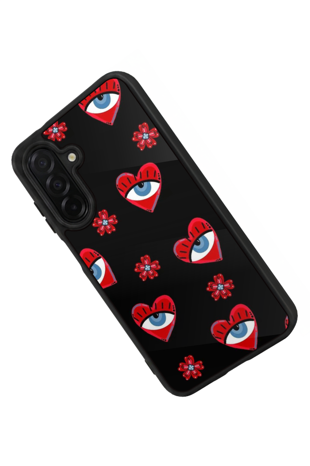 Samsung Galaxy A56 Uyumlu Göz Tasarımlı Glossy Premium Kılıf