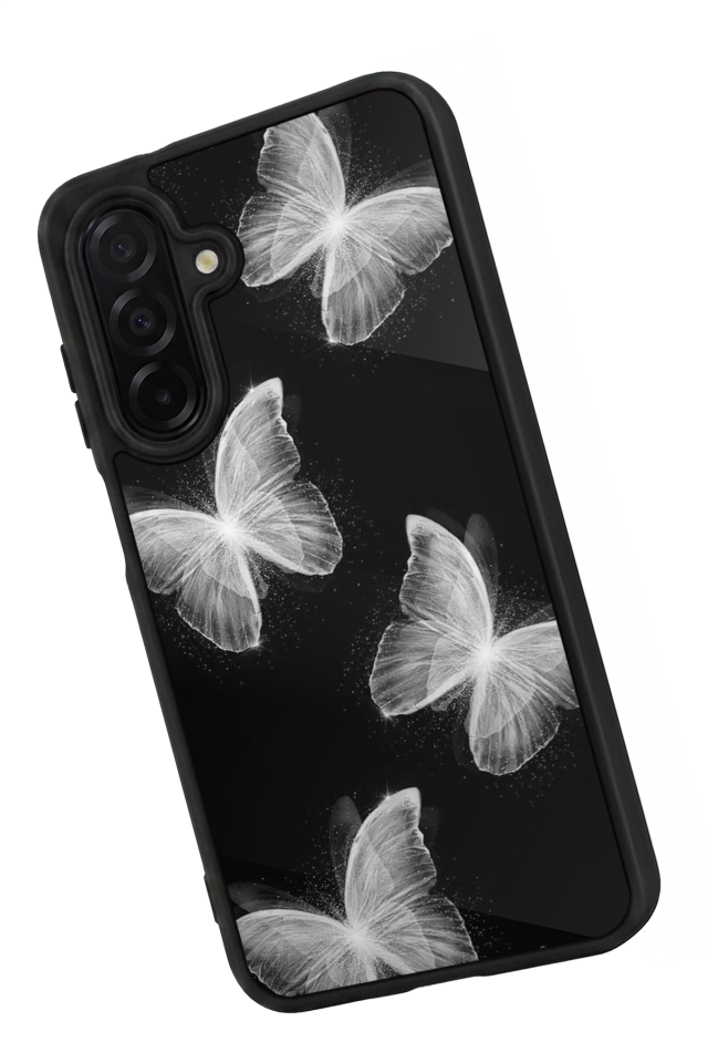 Samsung Galaxy A36 Uyumlu Kelebek Tasarımlı Glossy Premium Kılıf