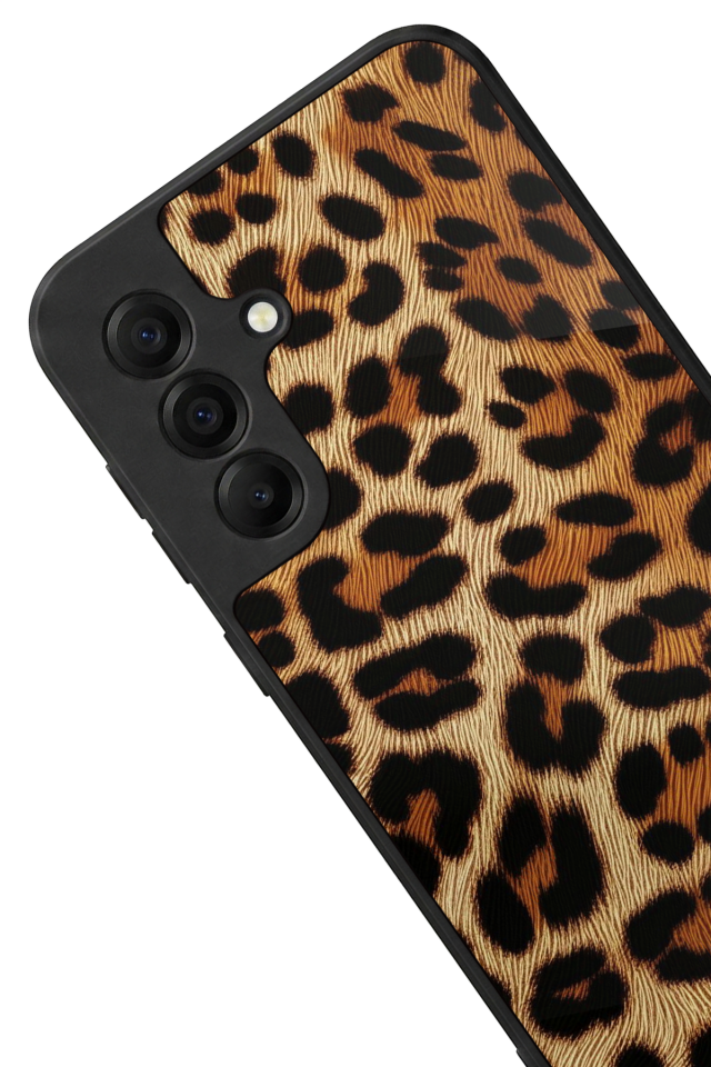 Samsung Galaxy A17 Uyumlu Leopar Tasarımlı Glossy Premium Kılıf