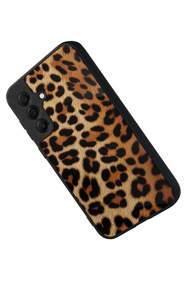 Samsung Galaxy A17 Uyumlu Leopar Tasarımlı Glossy Premium Kılıf