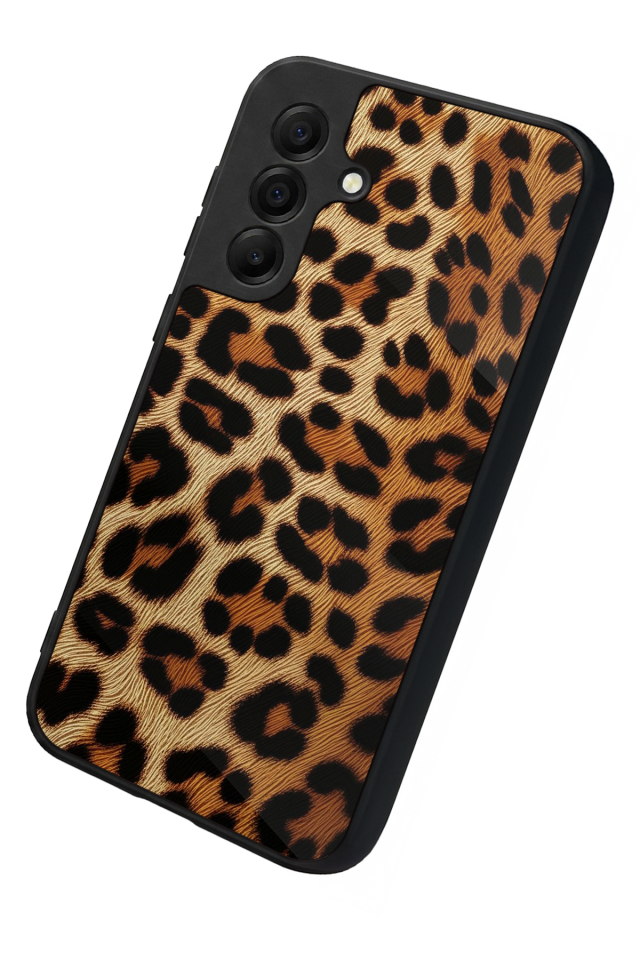 Samsung Galaxy A17 Uyumlu Leopar Tasarımlı Glossy Premium Kılıf