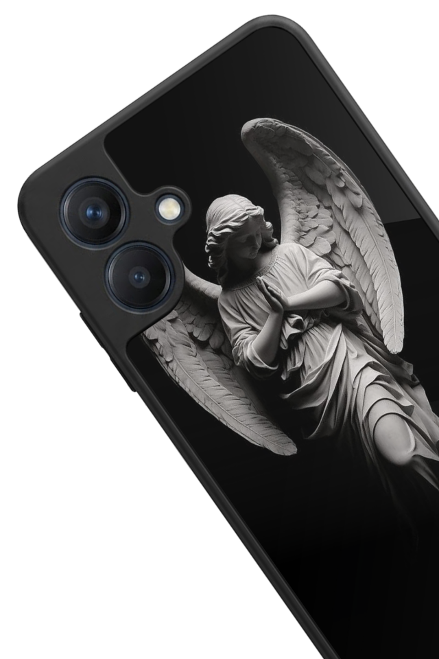 Samsung Galaxy A07 Uyumlu Melek Tasarımlı Glossy Premium Kılıf