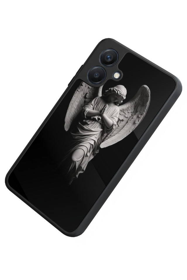 Samsung Galaxy A07 Uyumlu Melek Tasarımlı Glossy Premium Kılıf