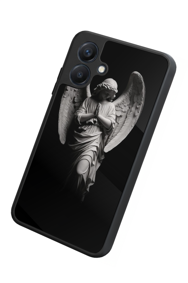 Samsung Galaxy A07 Uyumlu Melek Tasarımlı Glossy Premium Kılıf