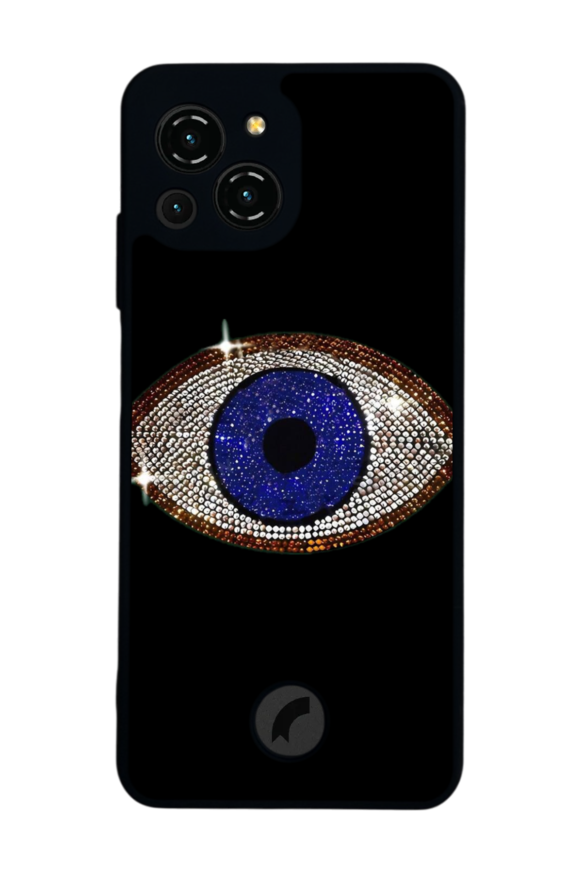 Reeder S23 Pro Max Uyumlu Nazar Tasarımlı Glossy Premium Kılıf