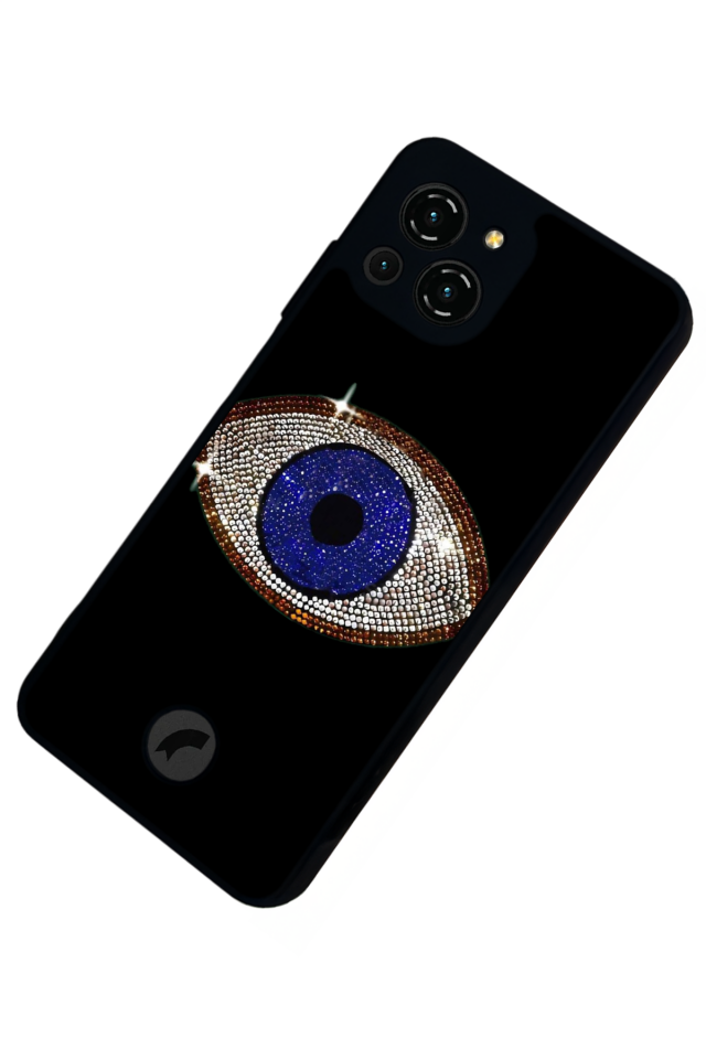 Reeder S23 Pro Max Uyumlu Nazar Tasarımlı Glossy Premium Kılıf