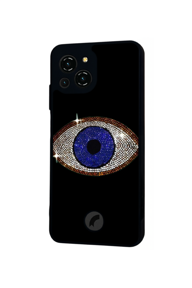 Reeder S23 Pro Max Uyumlu Nazar Tasarımlı Glossy Premium Kılıf