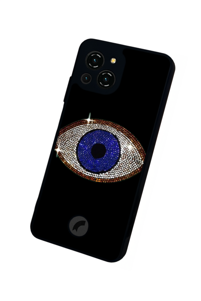 Reeder S23 Pro Max Uyumlu Nazar Tasarımlı Glossy Premium Kılıf