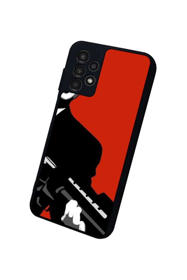 Samsung Galaxy A23 Uyumlu Scarface Tasarımlı Glossy Premium Kılıf