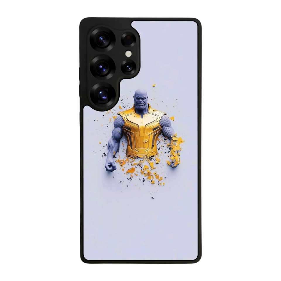 Samsung Galaxy S25 Ultra Uyumlu Thanos Tasarımlı Glossy Premium Kılıf