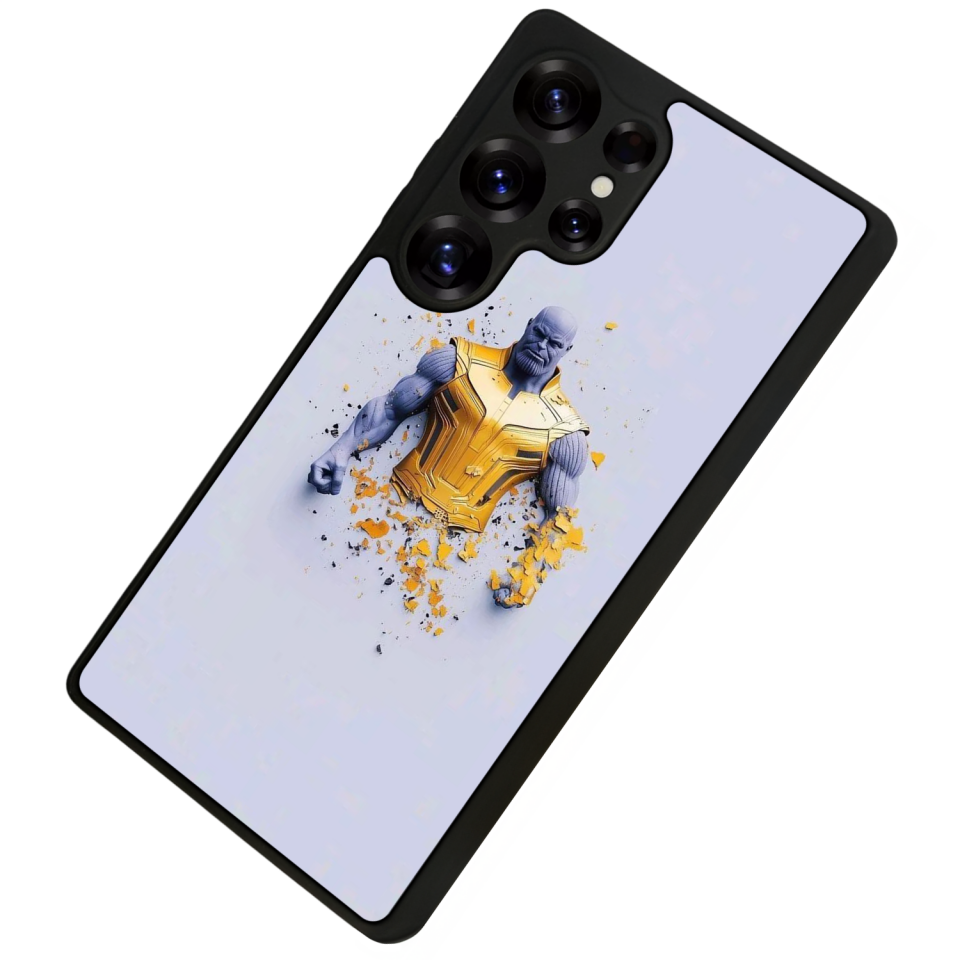 Samsung Galaxy S25 Ultra Uyumlu Thanos Tasarımlı Glossy Premium Kılıf