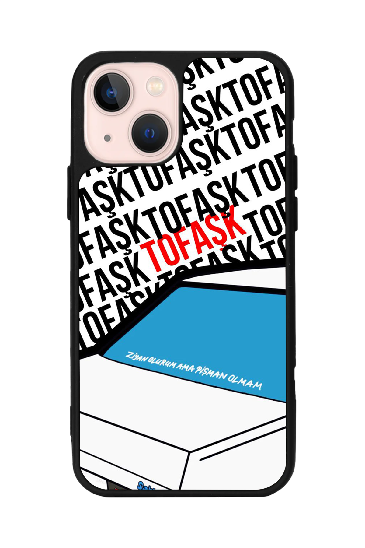 iPhone 15 Plus Uyumlu Tofas Tasarımlı Glossy Premium Kılıf