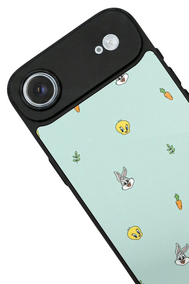 iPhone 17 Air Uyumlu Tweety Tasarımlı Glossy Premium Kılıf
