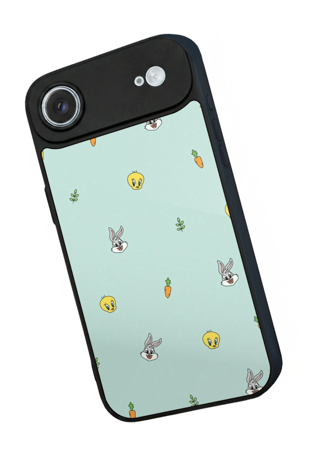 iPhone 17 Air Uyumlu Tweety Tasarımlı Glossy Premium Kılıf
