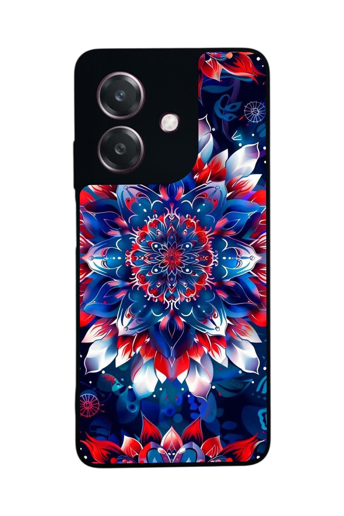 Oppo A3 5G Uyumlu Mandala Tasarımlı Glossy Premium Kılıf